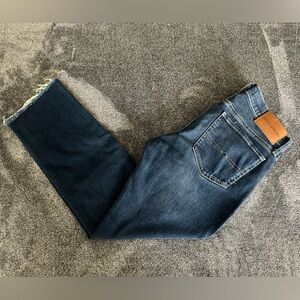 Lucky Brand - Women's Sweet Mid Rise Crop Denim Blue Jeans, Size 8 (29)